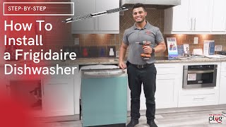 How To Install A Frigidaire Dishwasher  Installation [upl. by Myers]