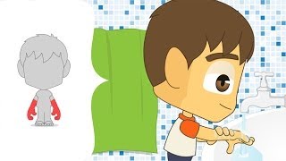 Learn Ablution Wudu for kids  تعلم كيفية الوضوء للأطفال [upl. by Ahmed662]