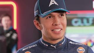 Alex Albon Qualifying Interview  2024 Bahrain Grand Prix [upl. by Kristy]