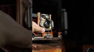 BEAUTIFUL 1898 FOLDING CAMERA [upl. by Ahsyek19]