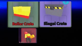 OPENING BALLER CRATES 100 AND 5K ILLEGAL CRATES BALL TD [upl. by Natalya]