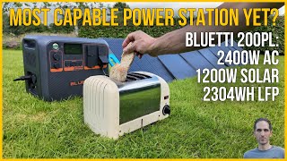 Bluetti AC200PL 2400W 2304Wh Review  Most Powerful Power Station with 1200W Solar  Upgraded AC200L [upl. by Alil]