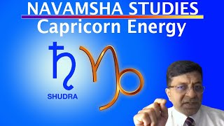 Navamsha StudiesD9 Understanding Capricorn Energy [upl. by Yacano]