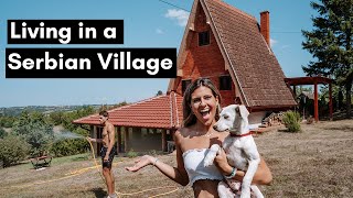 Americans Living in Serbia Village for 7 Days [upl. by Nnylirak]