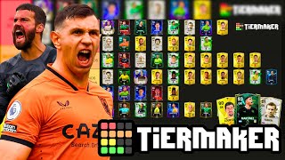 TIERLIST MEJORES PORTEROS EN FC MOBILE 24  QUE CARTAS VALEN LA PENA 🤔 [upl. by Eleonora]