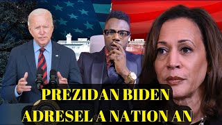 PREZIDAN BIDEN PALEDlo nan je anpil ameriken deside antre canada koz trump [upl. by Ackerley]