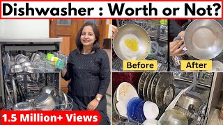 Dishwasher for Indian Kitchen  Worth Buying or Not  Dishwasher Reviews India  Urban Rasoi [upl. by Violette]