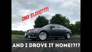 I bought the CHEAPEST 2010 Saab 95 Aero XWD in the USA  EP1 [upl. by Demah]