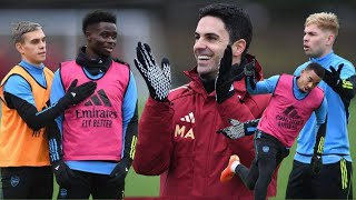 Arsenal Vs Brighton Last Preparations  Arteta Vows Big Arsenal Bounce Back [upl. by Vogeley]