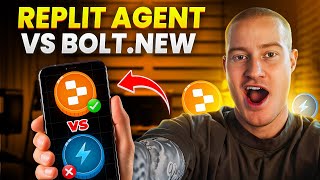 Replit Agent VS Boltnew Build a SaaS with AI in minutes [upl. by Tooley52]