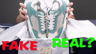 Fake OR Real Dior B27 Sneaker Unboxing Review [upl. by Cassaundra768]