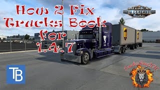 How to Fix TrucksBook for 147 ATS Update [upl. by Barbur917]