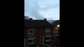 Grote huisbrand overijsselselaan in stadskanaal [upl. by Larimor822]