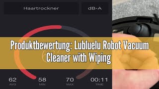 Produktbewertung Lubluelu Robot Vacuum Cleaner with Wiping Function 21 4000Pa Vacuum Cleaner Robo [upl. by Ardnaz]