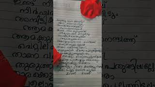 Angu Vana Konilu❤️song lyrics lyricvideo whatsappstatus ARM tovinothomas Kunjilam vave [upl. by Ahsial]