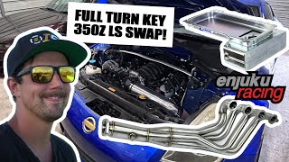 Step by step install of LS swap in 350z [upl. by Artimed753]