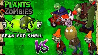 PVZ Hybrid  Pod Shell Vs All Zombies Part 01 [upl. by Nivrem]