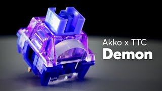 Akko x TTC Demon Sound Test with GMK MT3 and SA Keycaps  RGB Dream [upl. by Weatherby286]