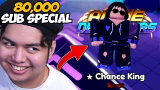 Anime Defenders  PAALAM CHANCE KING GIVEAWAY 80K SUB SPECIAL [upl. by Ettennek]