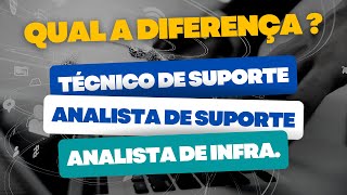 Saiba qual a diferença entre as funções do Suporte de TI [upl. by Cohette80]