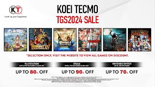 KOEI TECMO TGS2024 Sale [upl. by Coplin457]