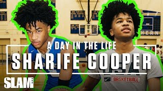 Sharife Cooper is a STAR “HAD TO GRIND LIKE THAT TO SHINE LIKE THIS”  SLAM Day in the Life [upl. by Nhguaval]