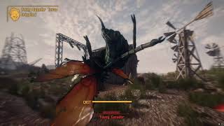 Cazadors really can fly far huh  Fallout New Vegas [upl. by Goldie]