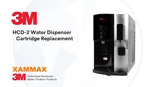 3M Water Filter  HCD2 amp CTM01SE replacement tutorial  C405SG replacement cartridge  From XAMMAX [upl. by Keeley]