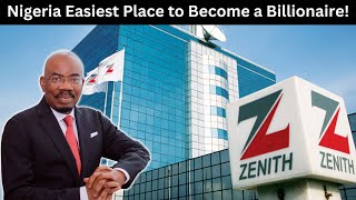 Nigeria Easiest Place To Become a Billionaire  Jim Ovia CEO Zenith Bank [upl. by Anitsuga]