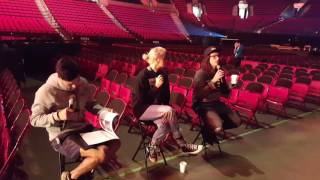 Behind the scenes VIP with Hillsong United [upl. by Yendis]