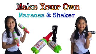 How To Make Maracas and Shaker  Easy DIY Instrument  Bella Fadz [upl. by Bromleigh]