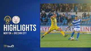 Greenock Morton vs Brechin City  Premier Sports Cup  Match Highlights [upl. by Eneja932]