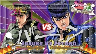 Josuke And Okuyasu Vs Jotaro And Kakyoin  Eyes Of Heaven [upl. by Suaeddaht]