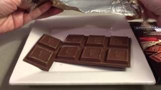 Ghirardelli Milk Chocolate Brownie Bar Review [upl. by Dickenson429]