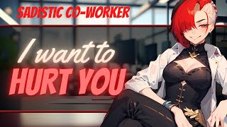 Clocking out with Sadistic CoWorker ASMRROLEPLAY [upl. by Sharai]