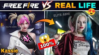 FREE FIRE ALL CHARACTER IN REAL LIFE  FREE FIRE CHARACTER IN REAL LIFE  FREE FIRE REAL CHARACTERS [upl. by Gaskins]