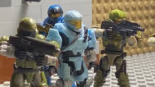 Red vs blue merc teaser halo mega bloks stop motion [upl. by Lytsirk]