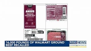 Walmart ground beef recall Ground beef and patties may contain E coli [upl. by Yulma]