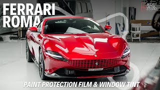 Ferrari Roma Spider  Paint Protection Film amp Window Tint [upl. by Velleman]