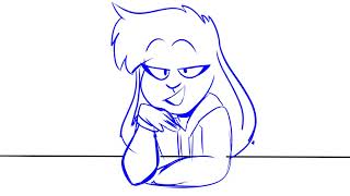 Hunicast animatic ashley flirts with Michael [upl. by Down]