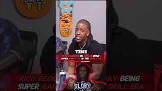 Rico Recklezz on Lil Jay being Super Gangster in the drill era 😳🔫 chiraq shorts [upl. by Dayle]