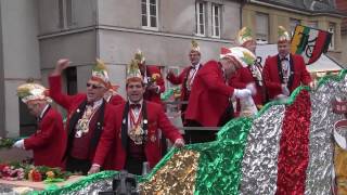 Rosenmontagszug 2017  Straßenkarneval in IdarOberstein [upl. by Wheelwright]