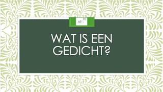 Wat is een gedicht Wat is poëzie  Gedichten voor kinderen [upl. by Yesoj]