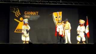 Danza de Tijeras en el quotFestival de las Culturas del Mundoquot Francia 2013 [upl. by Weinshienk128]