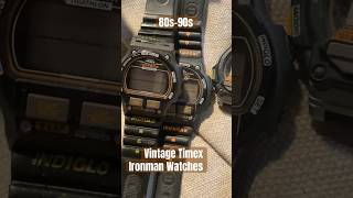 Vintage Timex Ironman Watches vintage watchestimexwatches 1980s [upl. by Akir539]