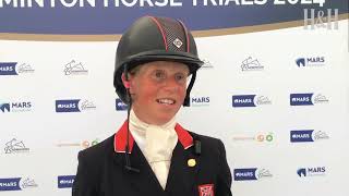 Badminton Horse Trials Dressage 2024 Defending Champion Ros Canter [upl. by Alset]