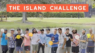 Disc Golf Island Challenge  315ft  Barnett Park Orlando Florida [upl. by Lehet622]