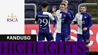 HIGHLIGHTS RSC Anderlecht  Eupen  20232024 [upl. by Elreath857]