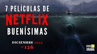 ¿No sabes qué ver 7 Buenas Películas Atrapantes en NETFLIX  Fotograma 24 con David Arce [upl. by Akym]