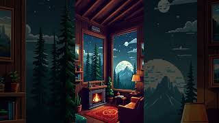 Welcome home Cozy rainy winterly night low poly graphics [upl. by Rasla271]